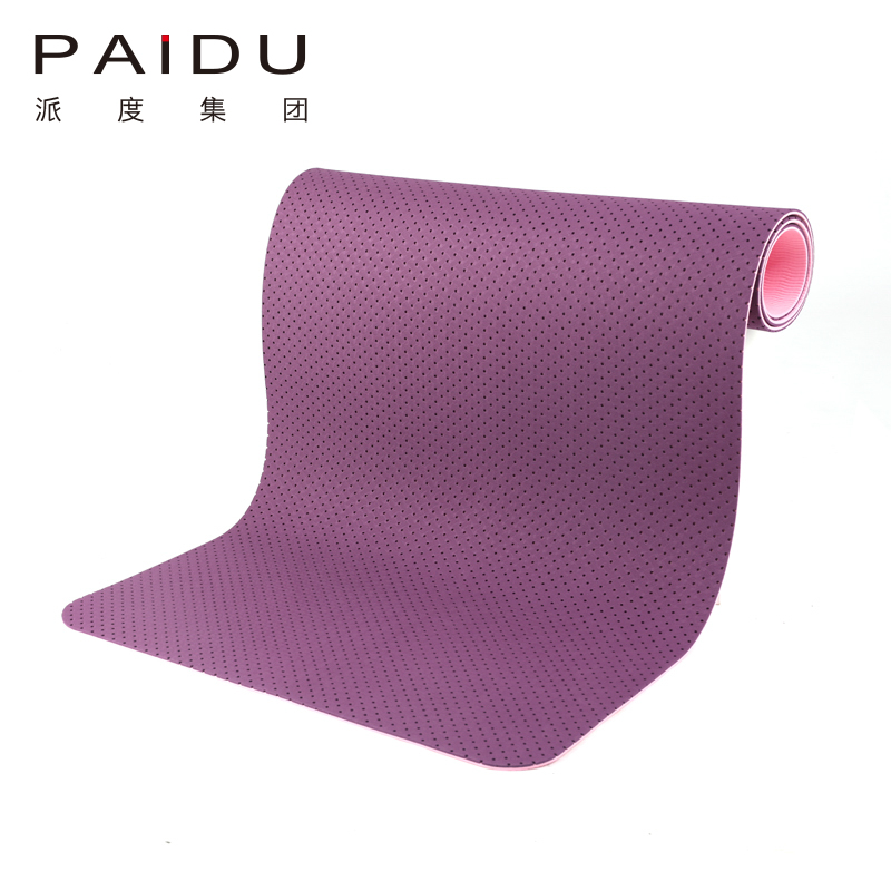Customized Holey Yoga Mat - Personalized Grip and Style for Your Practice | Paidu Supplier