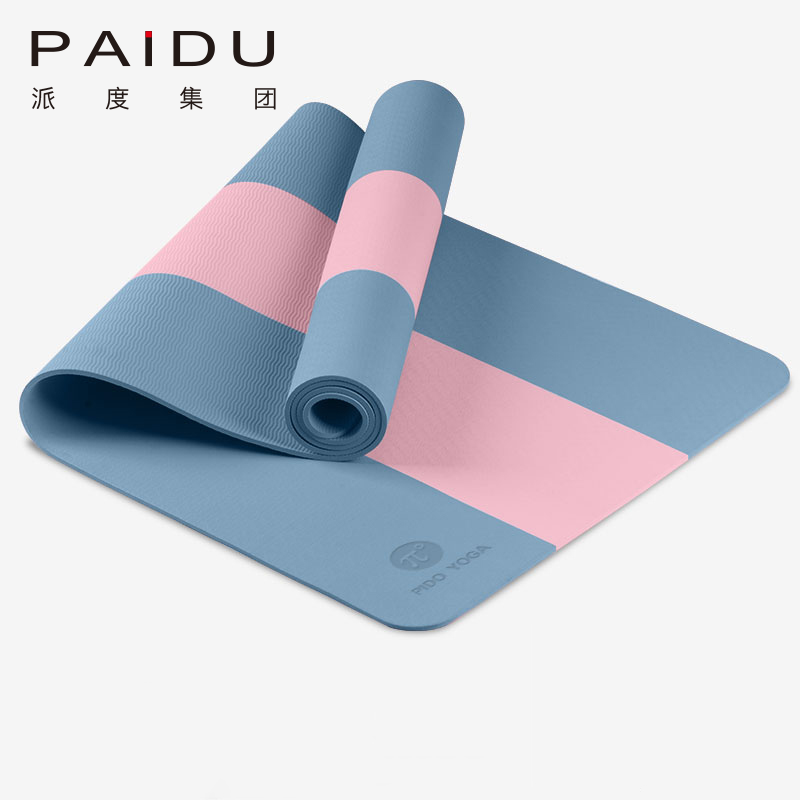 Wholesale TPE Stripe Yoga Mat - Bulk Discounts, Stylish and Durable | Paidu Supplier