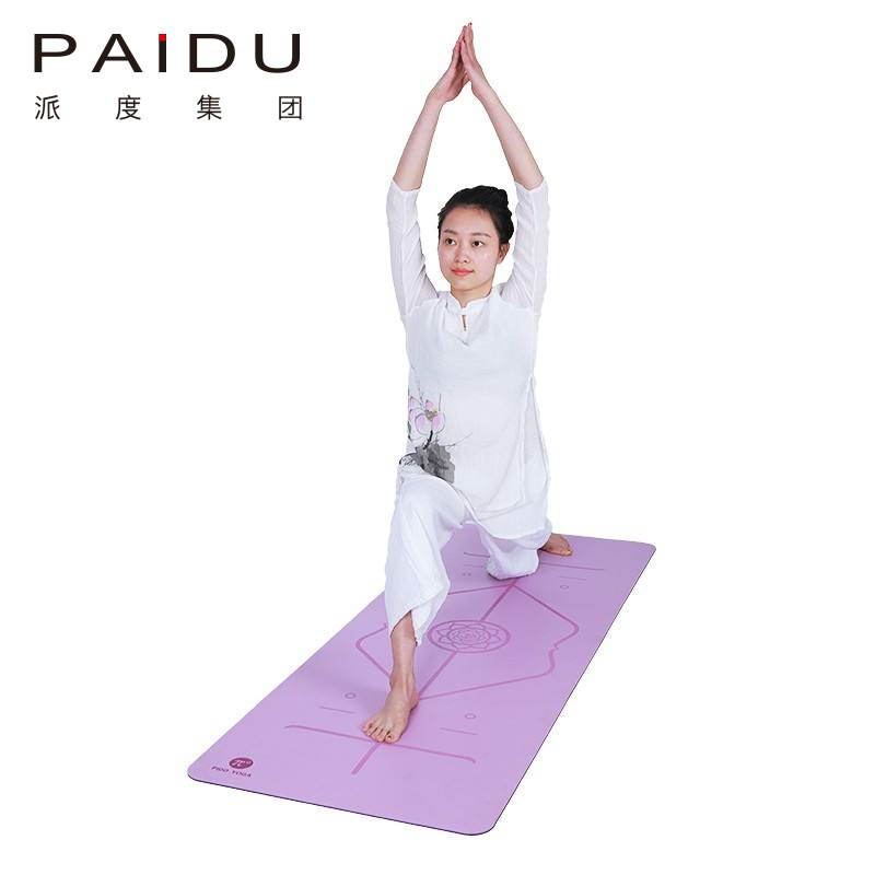 Custom High Quality PU Rubber Yoga Mat - Personalized Style | Paidu Supplier