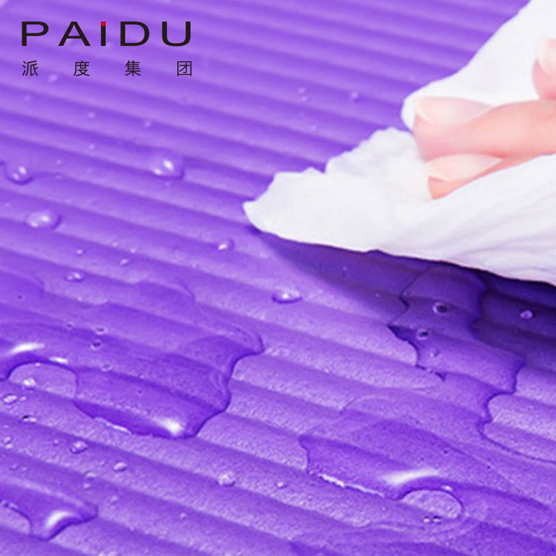 Wholesale Solid Color NBR Yoga Mats - Non-Slip and Eco-Friendly | Paidu Supplier