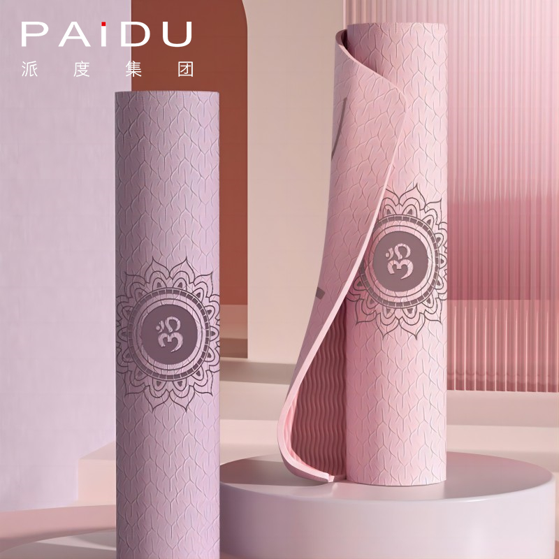 Monochromatic TPE Yoga Mat Wholesale - Bulk Discounts, Unified Style | Paidu Supplier