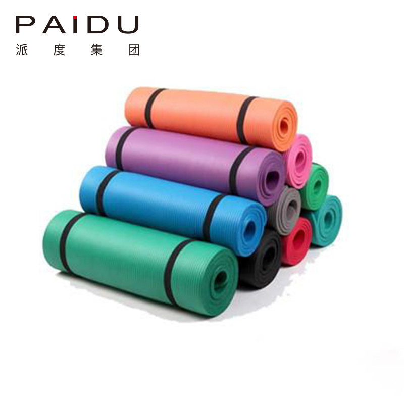 High Quality 10mm NBR Yoga Mat Factory - Wholesale Custom | Paidu Supplier
