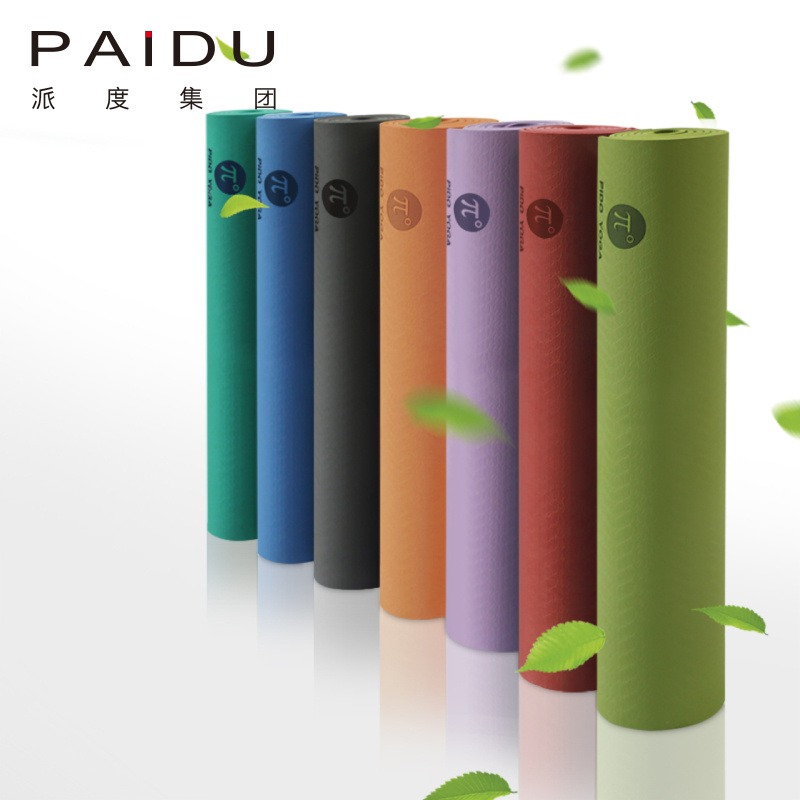 Pure Color TPE Yoga Mat Wholesale - Bulk Discounts, Unified Style | Paidu Supplier