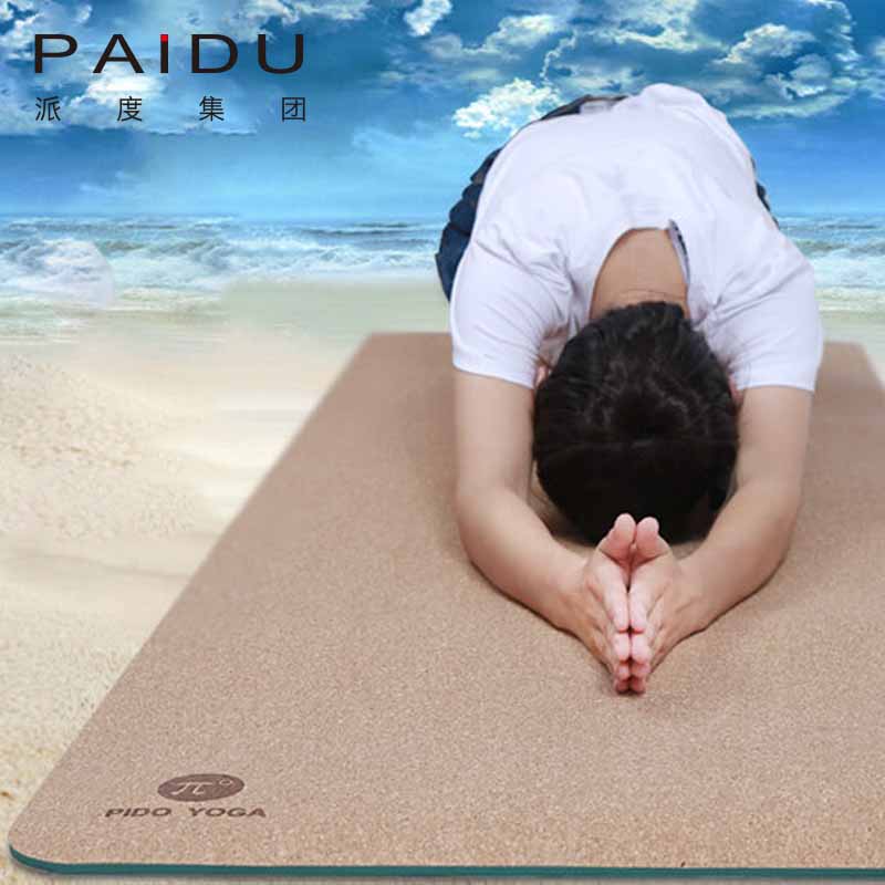 Custom 2-6mm Cork TPE Yoga Mats | Personalized Thickness & Design