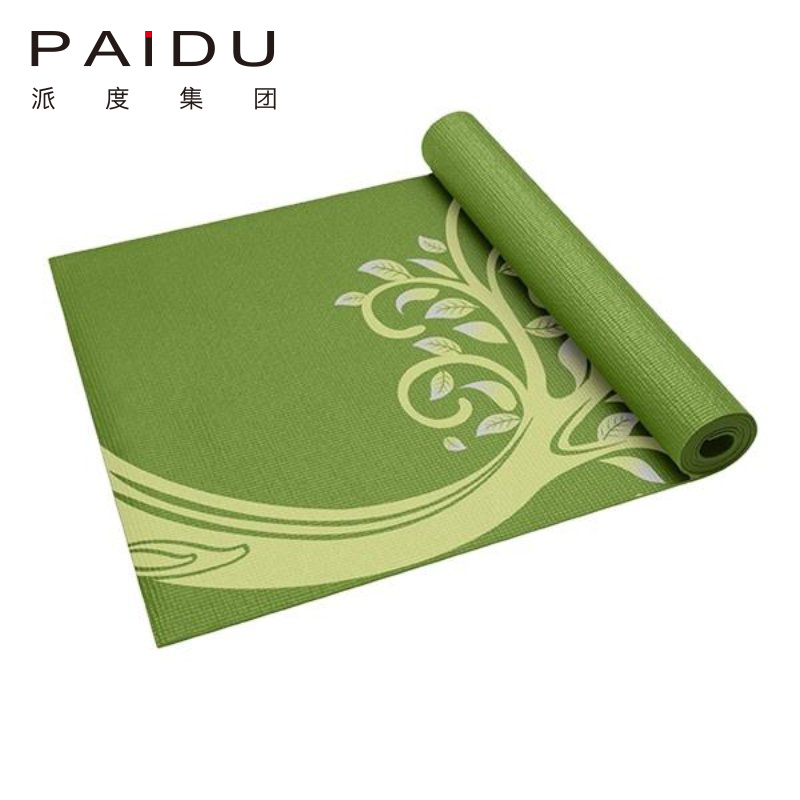 Customized High Quality Color NBR Printing Yoga Mat Manufacturer | Paidu Supplier