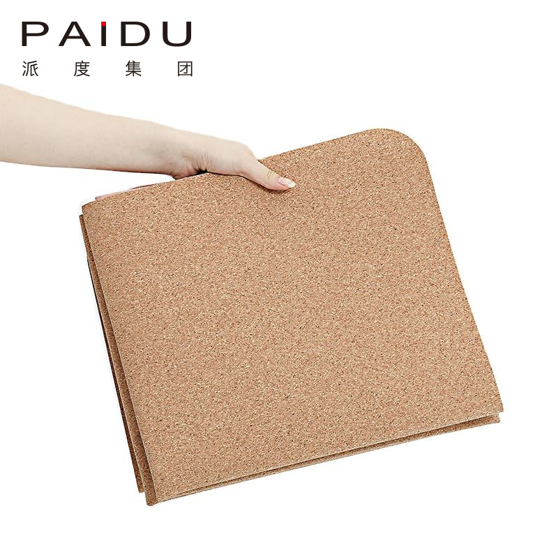 Leading Portable Cork TPE Folding Yoga Mat Manufacturer | Paidu Supplier