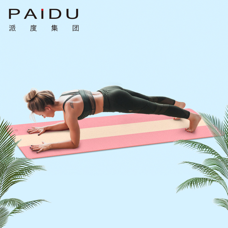 Wholesale TPE Stripe Yoga Mat - Bulk Discounts, Stylish and Durable | Paidu Supplier