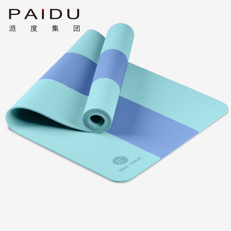 Classic 6mm TPE Color Matching Yoga Mat Wholesale | Paidu Supplier