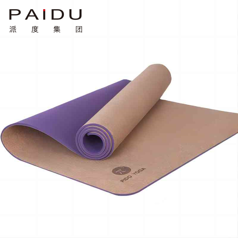 Custom 2-6mm Cork TPE Yoga Mats | Personalized Thickness & Design