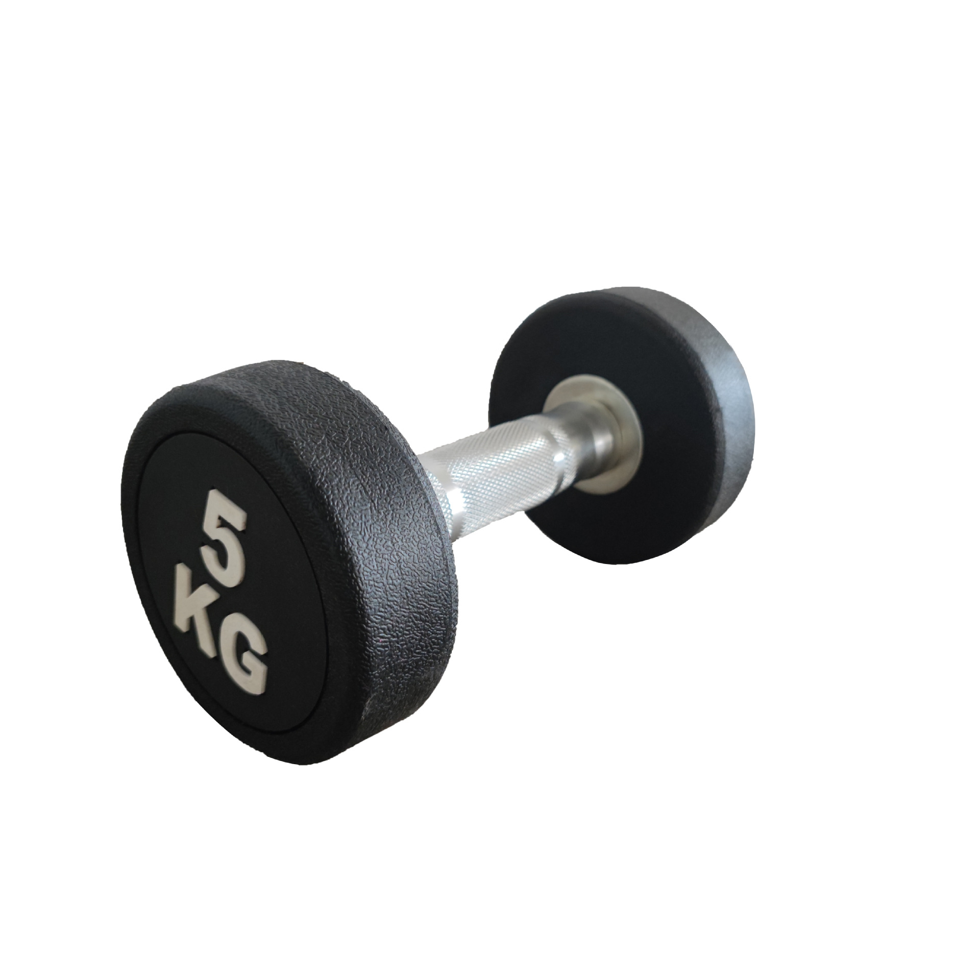 Round Head Dumbbell Cast Iron Men's Fitness Equipment Can Be Wholesale Multi-Weight Natural Rubber -Paidu Group