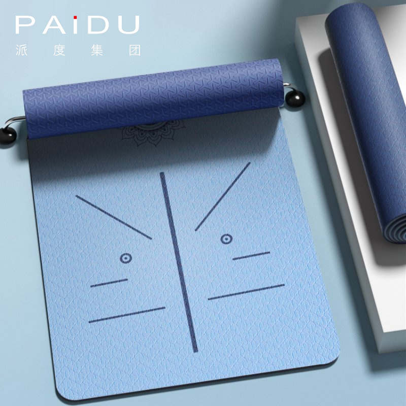 Wholesale Double Layer TPE Yoga Mats - Premium Quality, Superior Grip | Paidu Supplier