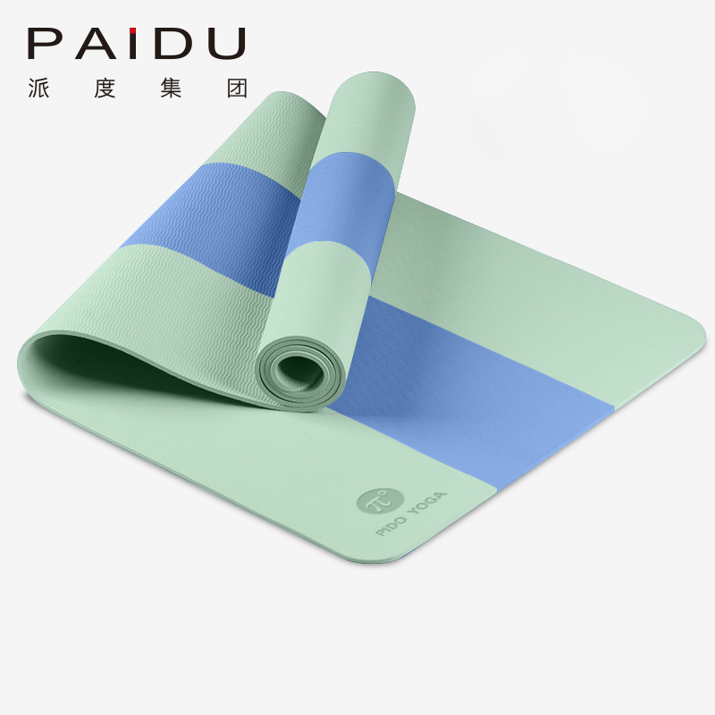 High Quality Color TPE Yoga Mat Manufacturer | Paidu Supplier