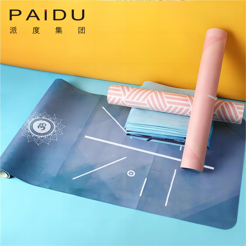 Customized Suede TPE Folding Yoga Mat - Elevate Your Practice with Style & Comfort