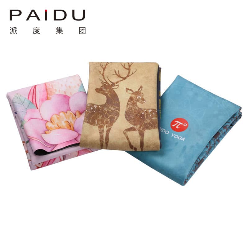 High Quality Wholesale Suede Yoga Mats Manufacturer | Paidu Supplier