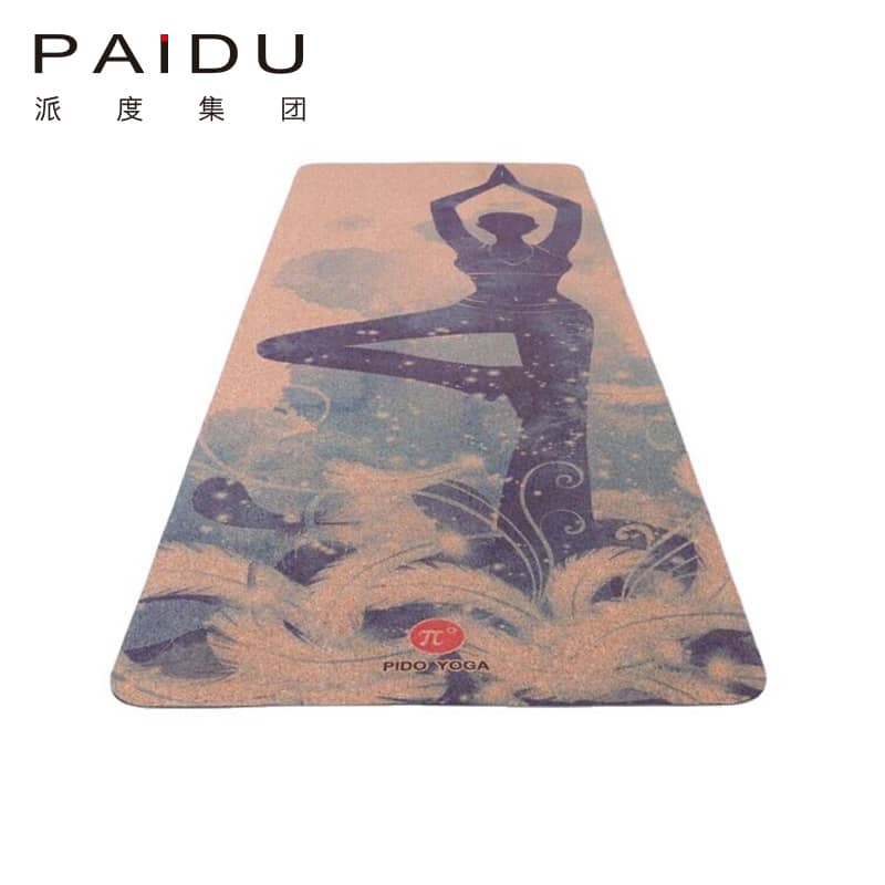 Eco-Friendly and Natural 5mm Cork Yoga Mats Wholesale Manufacturer | Paidu Suplier