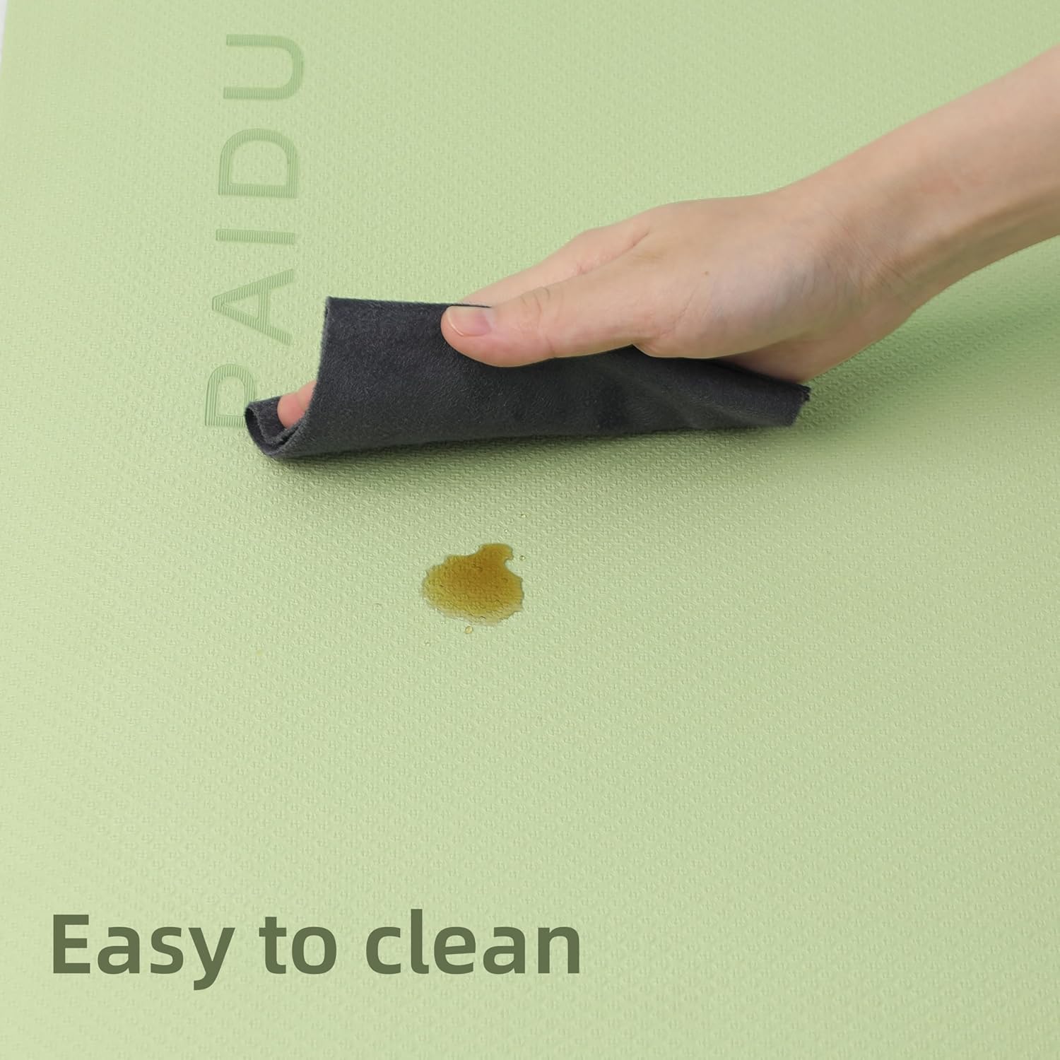 PAIDU Yoga Mat Non Slip Anti-tear,extra thick High Resiliency Professional POE Yoga Mats for Women Men Kids,70