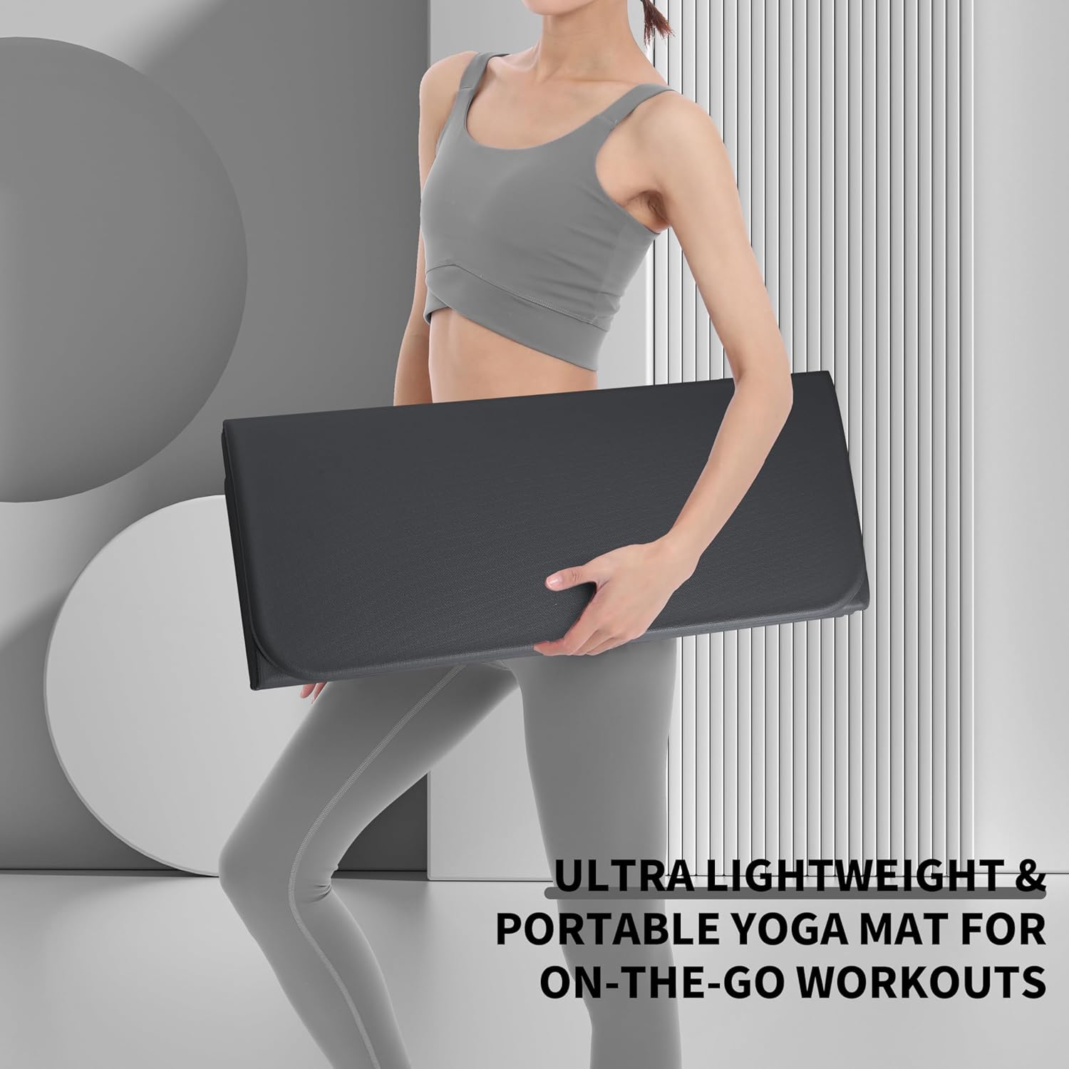 OGOGO Kids Yoga Mat Extra Thick 2/5 Inches,Portable Folding Exercise Mat(41.7