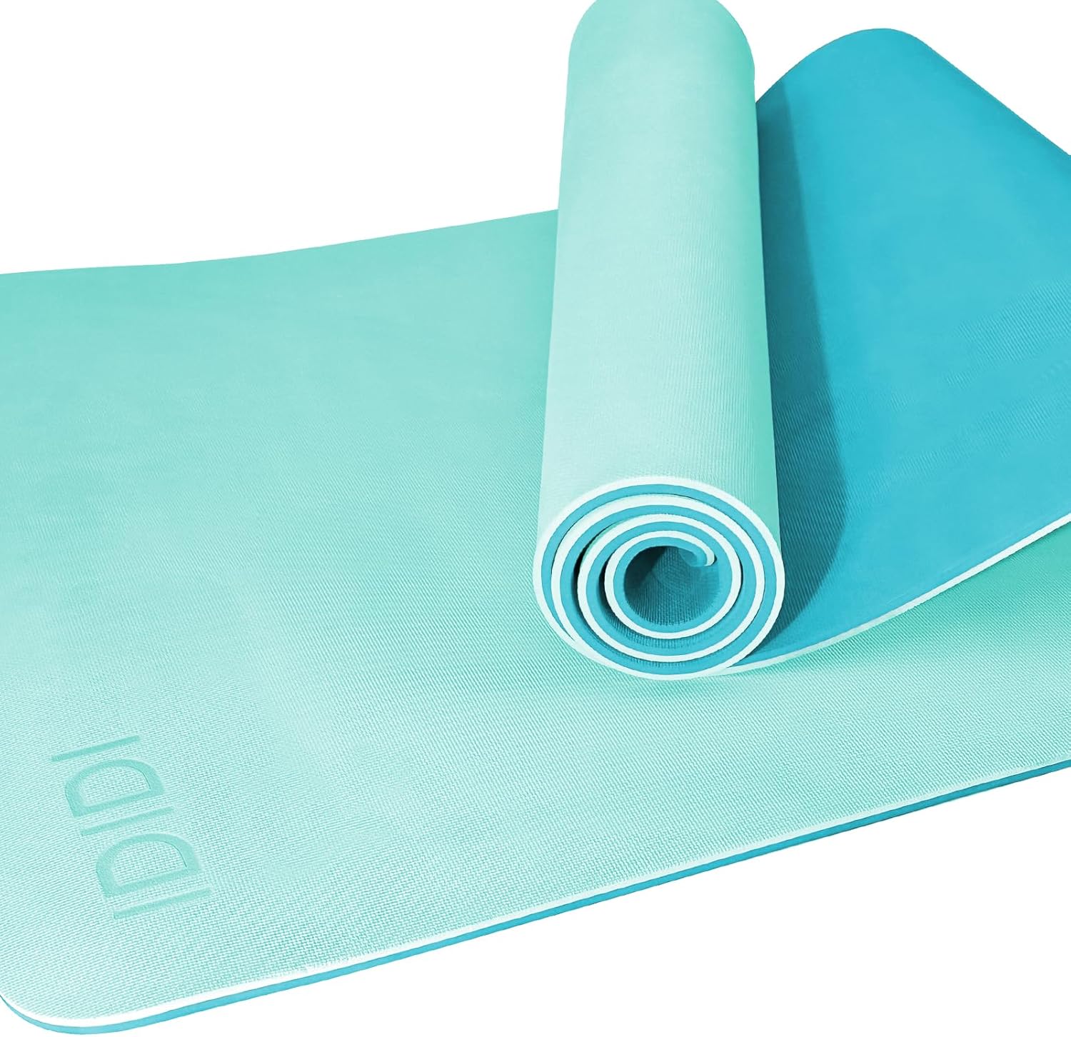 IDIDI Yoga Mat with Strap,Non-Skid Workout Mat,8mm Thick Yoga Mat,POE Yoga Mats for Women Men Kids,Exercise Mat with Easy-Cinch,72