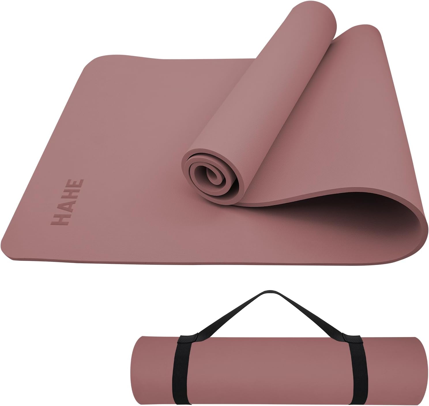 Non Slip Yoga Mat Thick POE Material High Rebound,Durable & Sweat Absorbent, for All Yoga Styles, Pilates & Home Floor Workouts (72